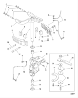 Steering Arm/swivel Bracket Manual Tilt