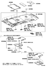 Roof Headlining & Silencer Pad