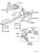 Front susp arm & member