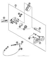 Brake Caliper Rear