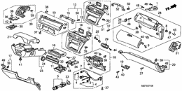 Instrument panel garnish