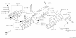 Cylinder head & rocker cover