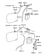 Radiator,hose & condenser tank