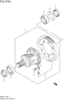 フロントデファレンシャルギヤ