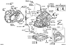 Transmission Case & Oil Pan (Atm)