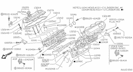 Cylinder head & rocker cover