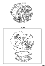 Transaxle Or Transmission Assy & Gasket Kit (Atm)