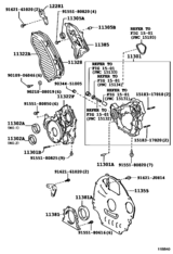 Timing Gear Cover & Rear End Plate