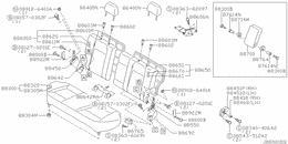 Rear seat
