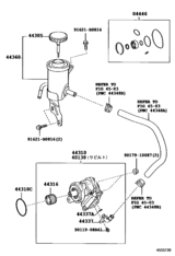 Vane Pump & Reservoir (Power Steering)