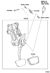 Brake Pedal & Bracket