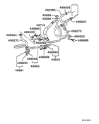 Power steering oil line