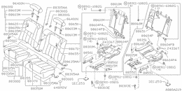 Rear seat