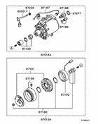 A/c condenser, piping