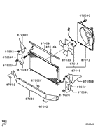 A/c condenser, piping