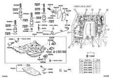 Valve Body & Oil Strainer (Atm)