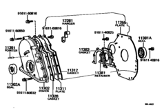 Timing Gear Cover & Rear End Plate
