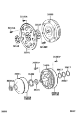 Torque Converter, Front Oil Pump & Chain (Atm)