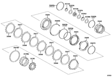 Center Support & Planetary Sun Gear (Atm)