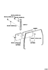 Back Door Panel & Glass