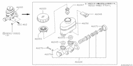 Brake master cylinder