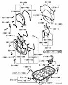 Cover,rear plate & oil pan