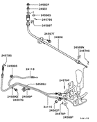 A/t floor shift linkage