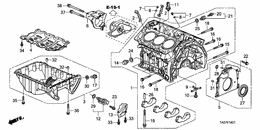 Cylinder block/oil pan