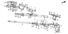Steering column