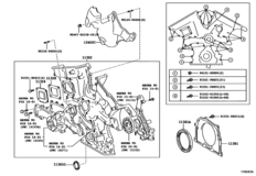 Timing Gear Cover & Rear End Plate