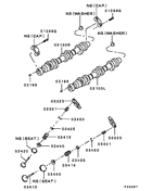 Camshaft & valve