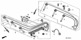 High tension cord/ plug