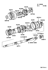 Planetary Gear, Reverse Piston & Counter Gear(Atm)