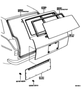 Back Door Panel & Glass