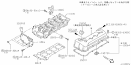 Cylinder head & rocker cover