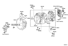 Clutch Housing & Transmission Case (Mtm)