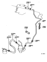 Fuel Pipe & Clamp