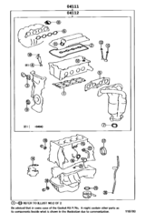 Engine Overhaul Gasket Kit
