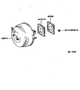 Brake Booster & Vacuum Tube