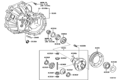 Front Axle Housing & Differential