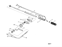 Steering Handle Assembly (Mercury) (Manual)