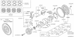 Piston,crankshaft & flywheel
