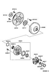 Torque Converter, Front Oil Pump & Chain (Atm)
