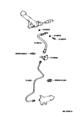 Clutch Pedal & Flexible Hose