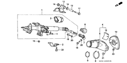Steering column