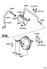 Brake Booster & Vacuum Tube