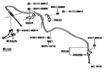 Throttle Link & Valve Lever (Atm)