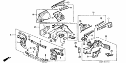 Body structure components