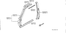 Body side panel