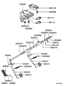 Brake & clutch pedal